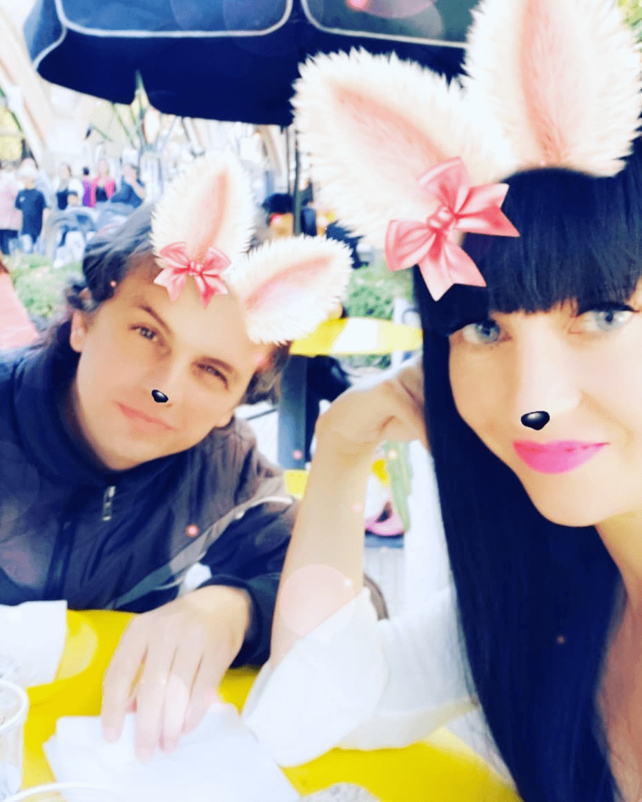 Foto de felices pascuas en familia